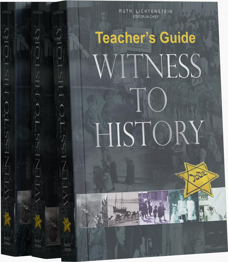 Witness to History: Teacher’s Guide